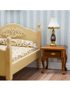 Mesita de Noche Miniatura Cutemini Madera Vintage 5x4.3 cm 2