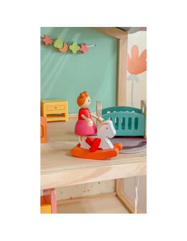 Conjunto de Muebles de Casa de Muñecas Giantbean 26 Pcs