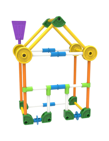 Set de Construcción Tinkertoy - 100 Piezas - Lata Retro Set de Construcción Tinkertoy - 100 Piezas - Lata Retro