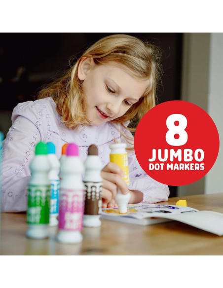 Kit de Actividad de Arte con Puntos Buffalo Games - 8 Marcadores y Libro de Colorear Kit de Actividad de Arte con Puntos Buffalo Games - 8 Marcadores y Libro de Colorear