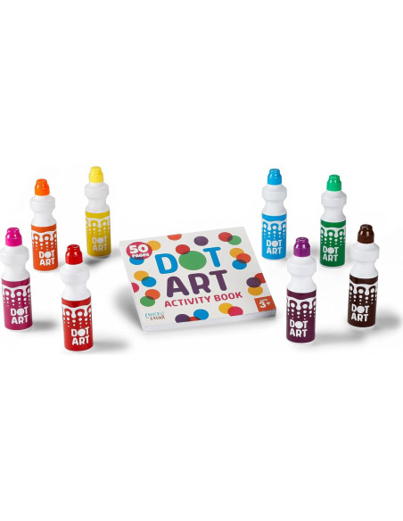 Kit de Actividad de Arte con Puntos Buffalo Games - 8 Marcadores y Libro de Colorear Kit de Actividad de Arte con Puntos Buffalo Games - 8 Marcadores y Libro de Colorear