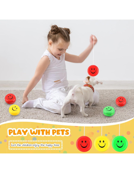 Liliful 50 Piezas Yo Yos Cara Sonriente para Niños 5 cm Liliful 50 Piezas Yo Yos Cara Sonriente para Niños 5 cm