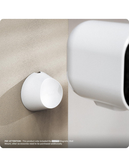 Soporte Magnético de Pared XSDtech para Cámaras Arlo Pro 5S 2K Soporte Magnético de Pared XSDtech para Cámaras Arlo Pro 5S 2K
