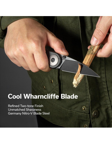 Cuchillo Plegable CIVIVI Starflare 8.38 cm Nitro-V Aluminio