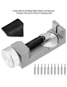 Kit Eliminador de Eslabones de Reloj Selizo con 10 Pines 2
