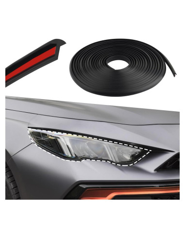 Tira de Sellado de Goma Carleef Tipo T 5M 6mm para Automóviles