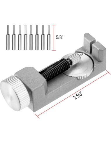 Kit Eliminador de Eslabones de Reloj Selizo con 10 Pines