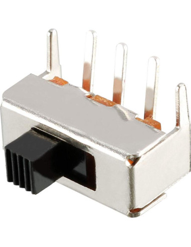Interruptor Deslizante uxcell 5mm 1P2T 100 Pcs para Proyectos