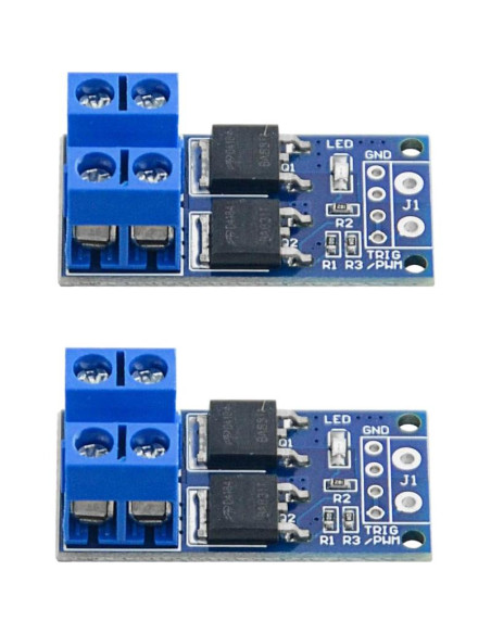 Módulo Interruptor MOS 10Pcs XLX 5-36V 400W Control Motor Módulo Interruptor MOS 10Pcs XLX 5-36V 400W Control Motor
