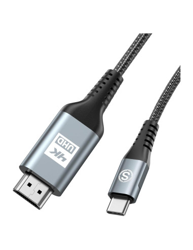 Cable USB C a HDMI 1m Sweguard 4K Alta Velocidad