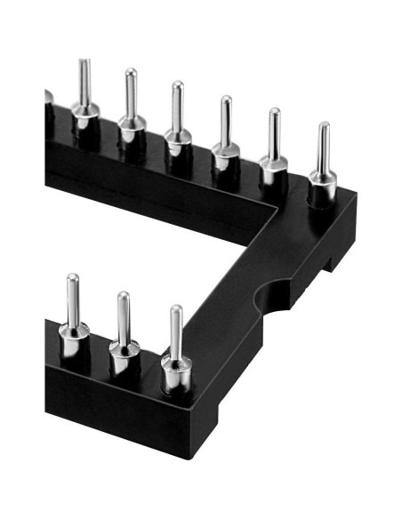 Adaptador Zócalo DIP IC uxcell 14 Pines 2.54mm Soldadura Adaptador Zócalo DIP IC uxcell 14 Pines 2.54mm Soldadura