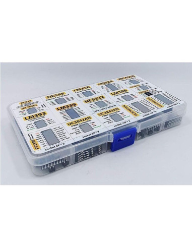 Asortimento 150 Pcs IC Mustpoint - Fotocopladores, Amplificadores y Más