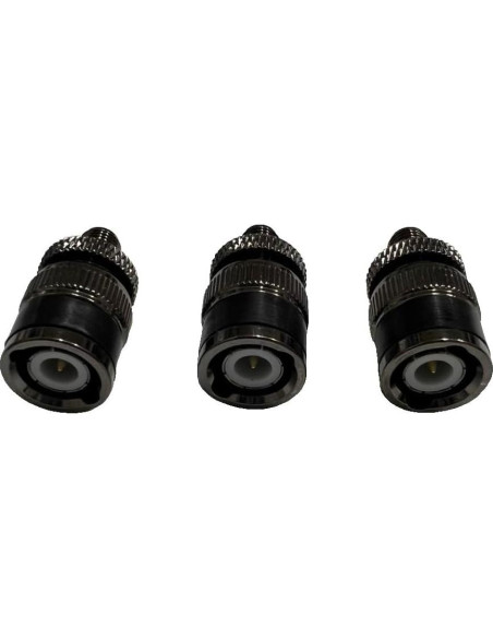Adaptador Coaxial SMA Femenino a BNC Masculino 3-Pack - Chiko Adaptador Coaxial SMA Femenino a BNC Masculino 3-Pack - Chiko