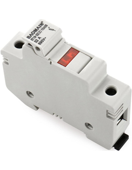 Portafusibles RT18-32 Baomain con 10 Fusibles Cerámicos 2A Portafusibles RT18-32 Baomain con 10 Fusibles Cerámicos 2A