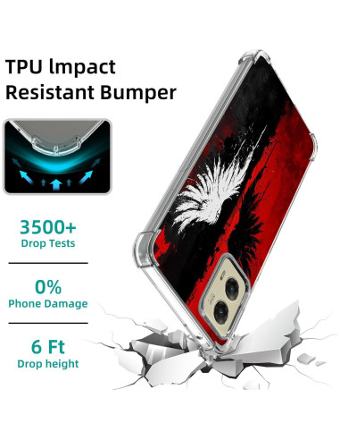 Funda Transparente Moto G Stylus 5G 2024 con Arte Moderno