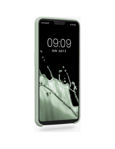 Funda de Silicona TPU KW-Commerce para OnePlus 6 - Verde Gris