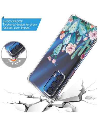 Funda protectora TPU Motorola Moto Edge 2021 6.78" cactus