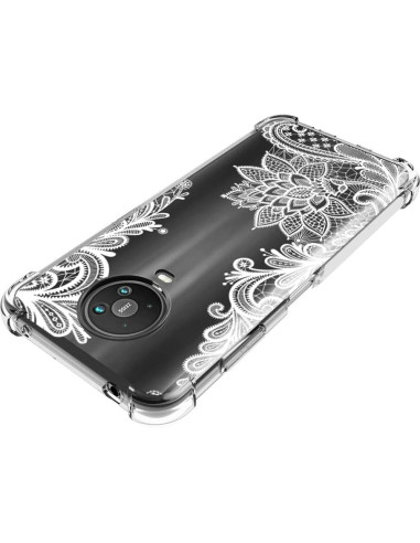 Funda protectora TPU clara para Nokia G10/G20/6.3 - Floral