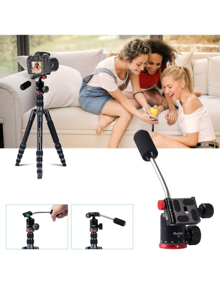 Cabezal de Trípode Panorámico Ruittos 360 con Placa Rápida Cabezal de Trípode Panorámico Ruittos 360 con Placa Rápida