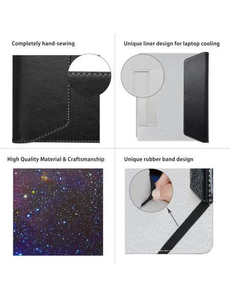 Funda de cuero PU para Lenovo ThinkPad X1 Carbon 14" - Galaxia Funda de cuero PU para Lenovo ThinkPad X1 Carbon 14" - Galaxia