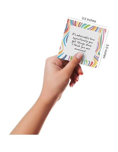 60 Tarjetas Inspiracionales Dessie con Sobres Eres Asombroso