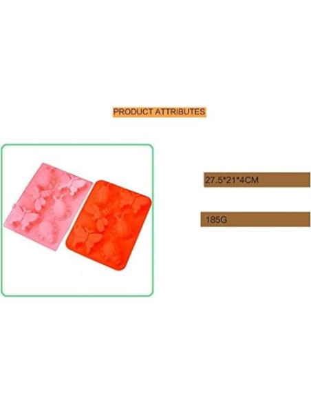 Molde de Silicona para Pastel FantasyDay 10x4x3 cm Molde de Silicona para Pastel FantasyDay 10x4x3 cm