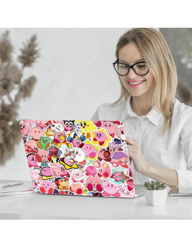 Pegatinas de Videojuego Kirby Babymiu 200 Pcs Impermeables