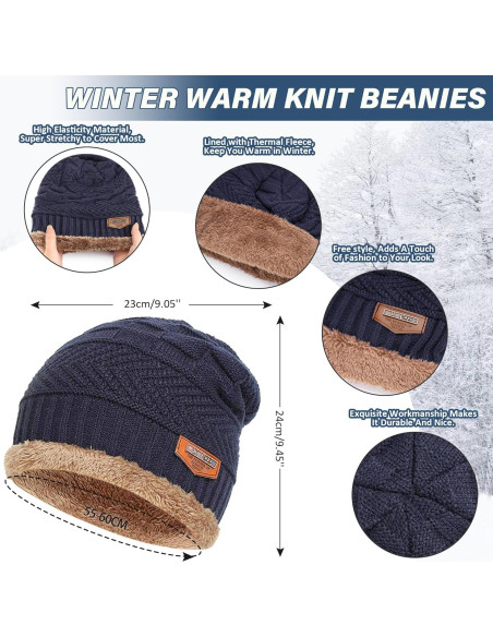 Conjunto Gorro y Bufanda de Invierno FZ Fantastic Zone - Unisex Conjunto Gorro y Bufanda de Invierno FZ Fantastic Zone - Unisex