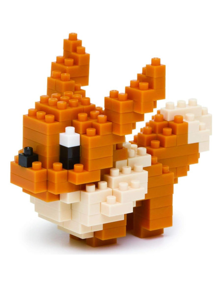 Nanoblock - Set de 3 Pokémon Mewtwo, Eevee y Squirtle Nanoblock - Set de 3 Pokémon Mewtwo, Eevee y Squirtle