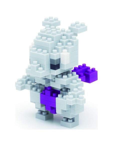 Nanoblock - Set de 3 Pokémon Mewtwo, Eevee y Squirtle Nanoblock - Set de 3 Pokémon Mewtwo, Eevee y Squirtle
