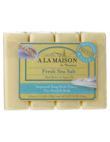 Jabón de Barra A La Maison Sal Marina 3x83g Hidratante