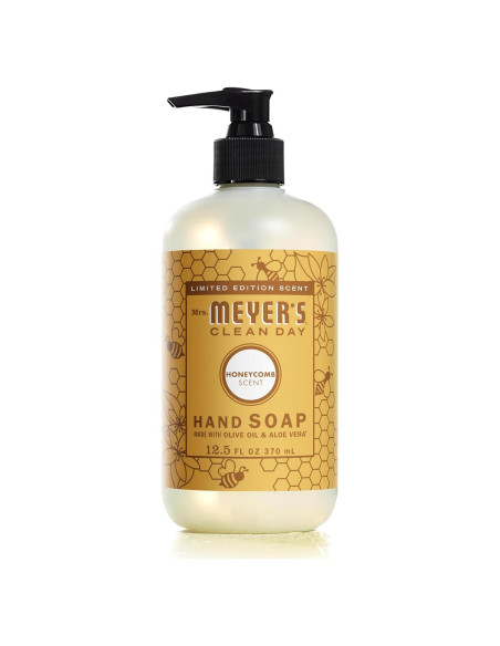 Jabón de Mano Líquido Mrs. Meyers 354g Aroma Panal Biodegradable Jabón de Mano Líquido Mrs. Meyers 354g Aroma Panal Biodegradable