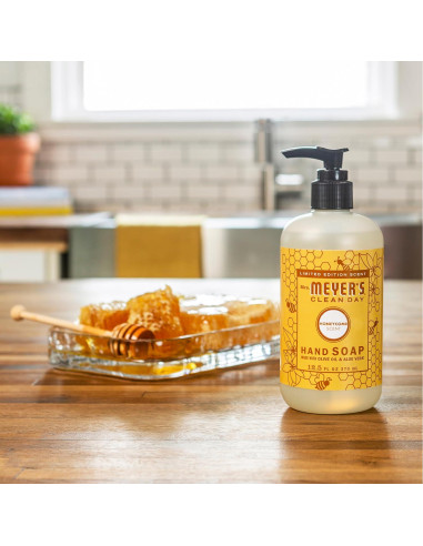 Jabón de Mano Líquido Mrs. Meyers 354g Aroma Panal Biodegradable