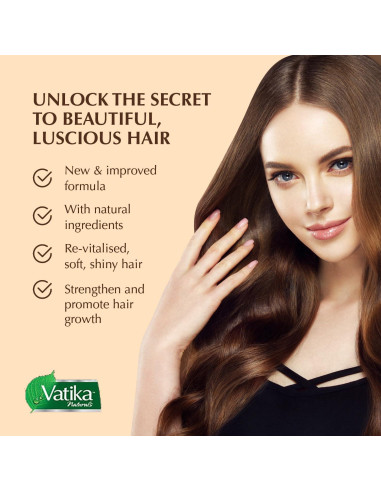 Acondicionador Natural Dabur Vatika Semilla Negra 400 ml