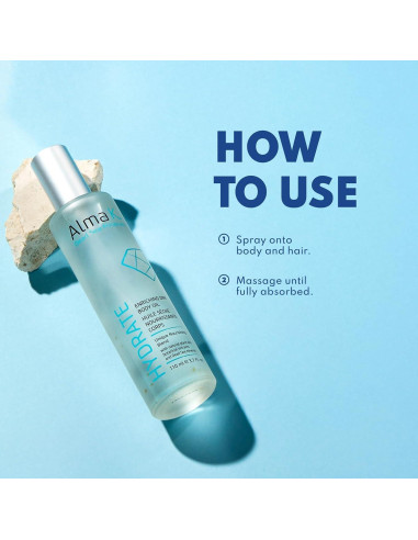 Aceite Corporal Secante Alma K - Vitamina E y Aceites Naturales