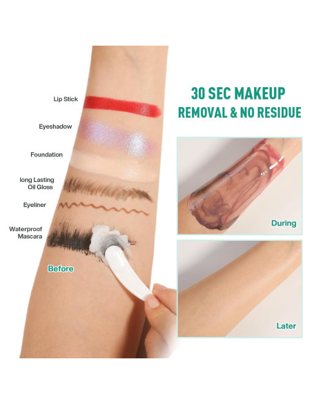 Bálsamo Limpiador Desmaquillante BEUSELF 2 Piezas Hidratante Bálsamo Limpiador Desmaquillante BEUSELF 2 Piezas Hidratante