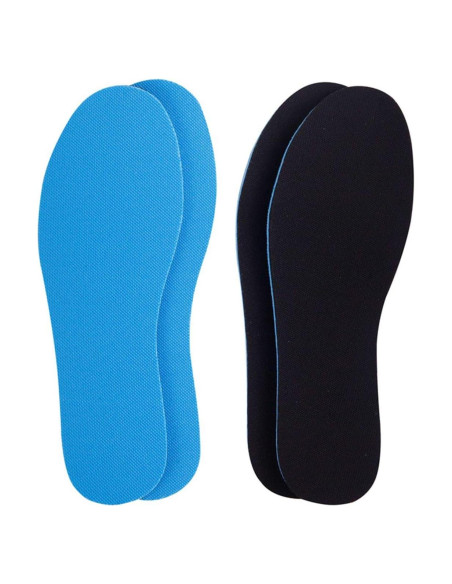 Plantillas Transpirables Amitataha Doble Capa Azul/Negro 9.5-12 Plantillas Transpirables Amitataha Doble Capa Azul/Negro 9.5-12