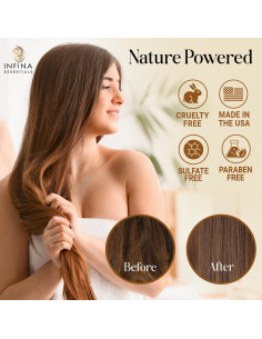 Juego de Champú y Acondicionador INFINA ESSENTIALS 473 ml 2