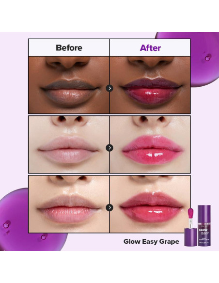 Brillo Labial I DEW CARE 5.9ml Uva - Hidratante y Brillante Brillo Labial I DEW CARE 5.9ml Uva - Hidratante y Brillante