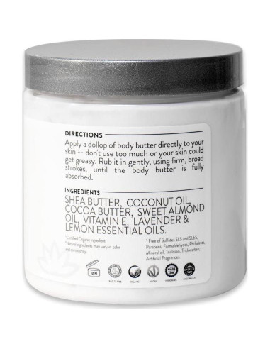 Manteca Corporal Orgánica Glimmer Goddess - Menta Marroquí 226g