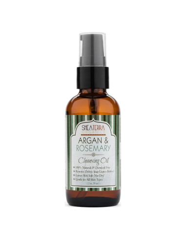Aceite Limpiador Shea Terra Organics Argán y Romero 59 ml