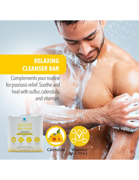 Jabón Limpiador Dr. Robaina con Azufre 113 g - Piel Grasa Jabón Limpiador Dr. Robaina con Azufre 113 g - Piel Grasa