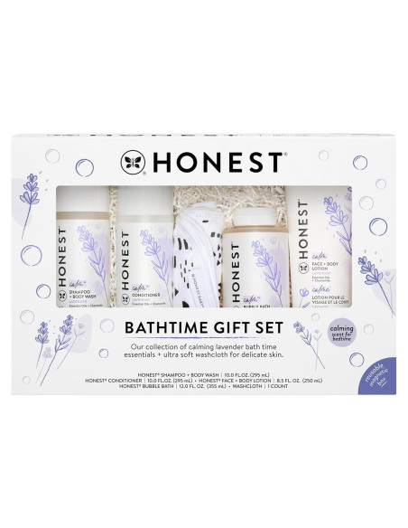 Conjunto de Regalo de Baño Hipoalergénico The Honest - Lavanda Conjunto de Regalo de Baño Hipoalergénico The Honest - Lavanda
