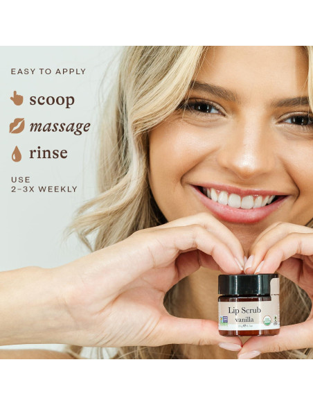 Exfoliante Labial Orgánico Beauty by Earth Vainilla 19.84g Exfoliante Labial Orgánico Beauty by Earth Vainilla 19.84g