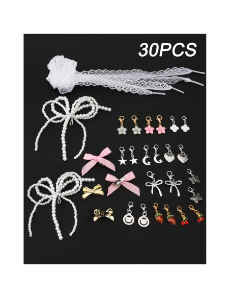 30 Encantos para Zapatos Yawlsow - Accesorios de Moda 30 Encantos para Zapatos Yawlsow - Accesorios de Moda