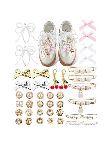 40 Encantos para Zapatos Yawlsow - Accesorios de Moda 40 Encantos para Zapatos Yawlsow - Accesorios de Moda