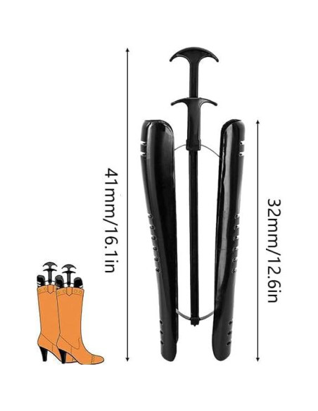 Soporte para Botas Altas 4 Pcs CT-Boot Trees Ajustable Soporte para Botas Altas 4 Pcs CT-Boot Trees Ajustable