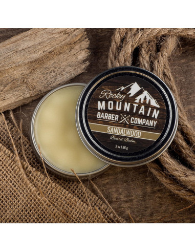 Bálsamo para Barba Rocky Mountain - Sándalo, 59g
