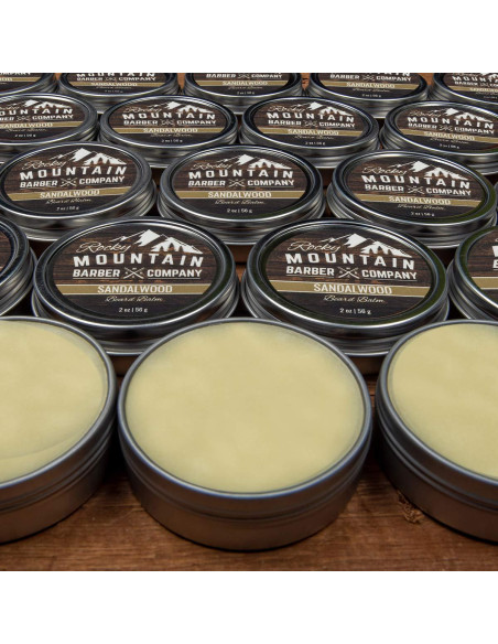 Bálsamo para Barba Rocky Mountain - Sándalo, 59g Bálsamo para Barba Rocky Mountain - Sándalo, 59g