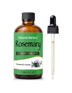 Aceite Esencial de Romero Natural Riches 118ml - 100% Puro y Natural
